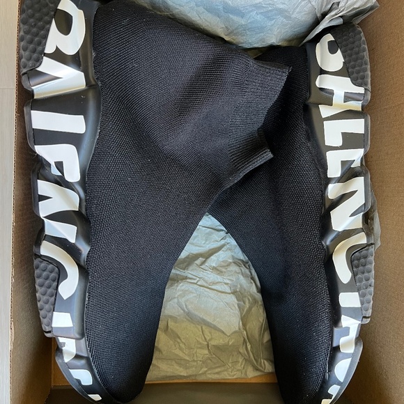 Balenciaga Graffiti Speed Trainers - Picture 1 of 7